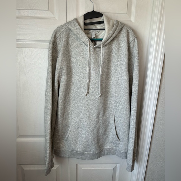 SKIMS Men’s Fleece Lounge Hoodie Light Heather Grey Sz. L SOLD OUT - Picture 4 of 5